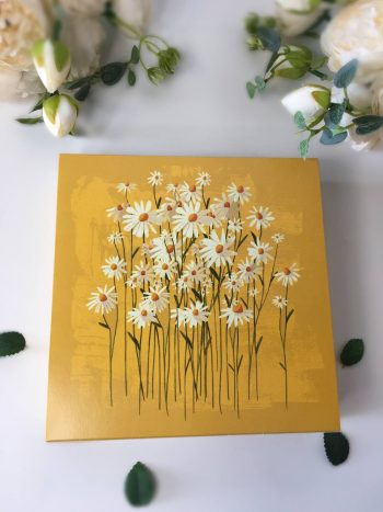 Упаковка под 8 конфет и шоколад "Ромашковое поле" — изображение 2